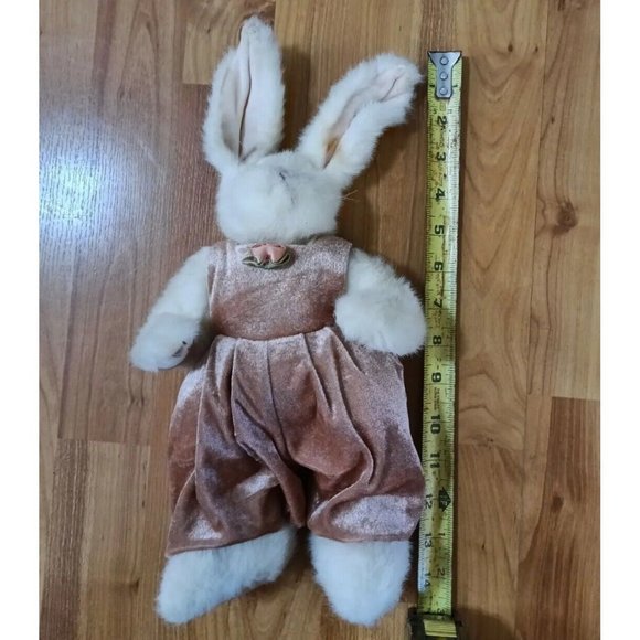 1993 TY COLLECTIBLES PLUSH 11" Sara the Rabbit Articulating Arms & Legs - Picture 1 of 3